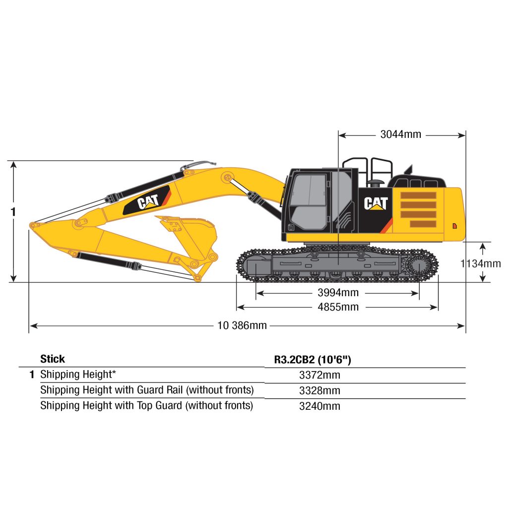 336DL Hydraulic Excavator - Ezyquip Hire