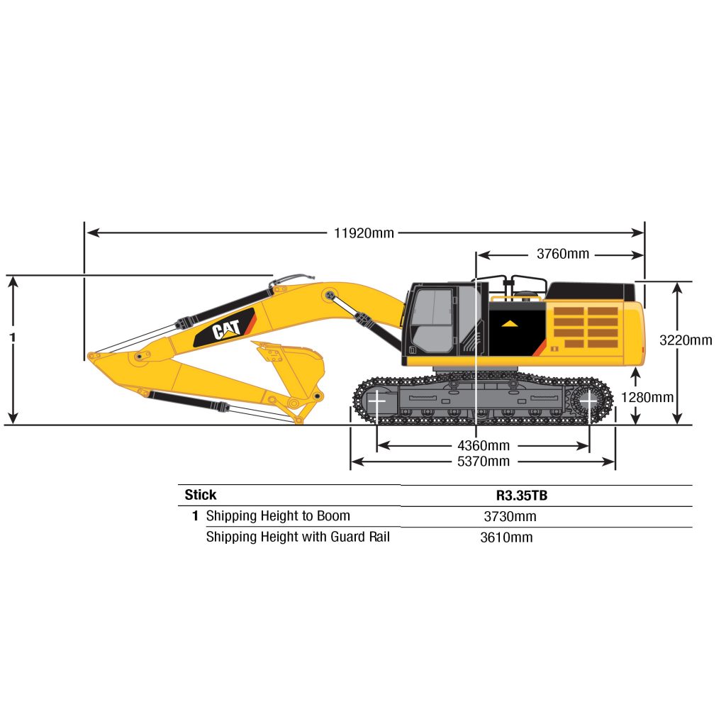 336DL Hydraulic Excavator - Ezyquip Hire